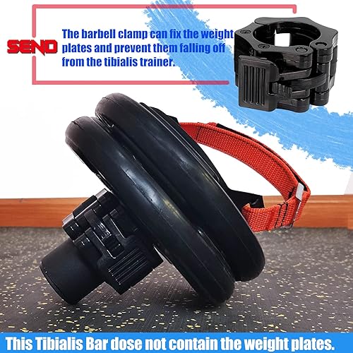 Miniatura 4 de Tib Bar para entrenamiento de fuerza de piernas, equipo de ejercicio muscular bíceps femoral Tibia Dorsi Máquina de pantorrilla, Tibialis Bar Leg