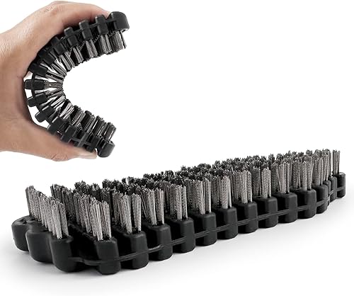 Kit de limpieza para barra de barra, cepillo de alambre para limpieza de barra de peso, barra de entrenamiento de fuerza, suministros de limpieza,