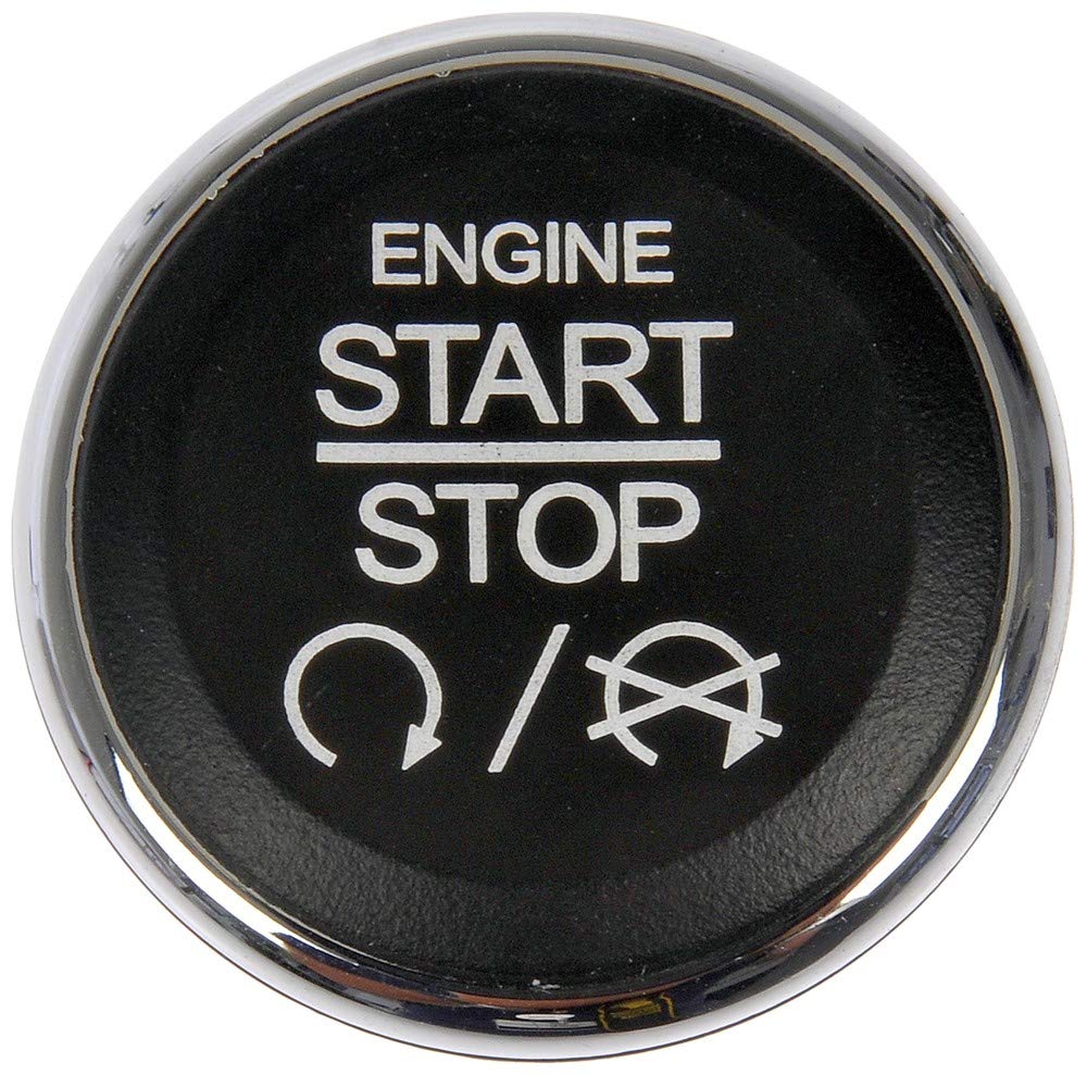 APDTY 117375 Dashboard Mounted Engine Ignition Start Stop Button Switch