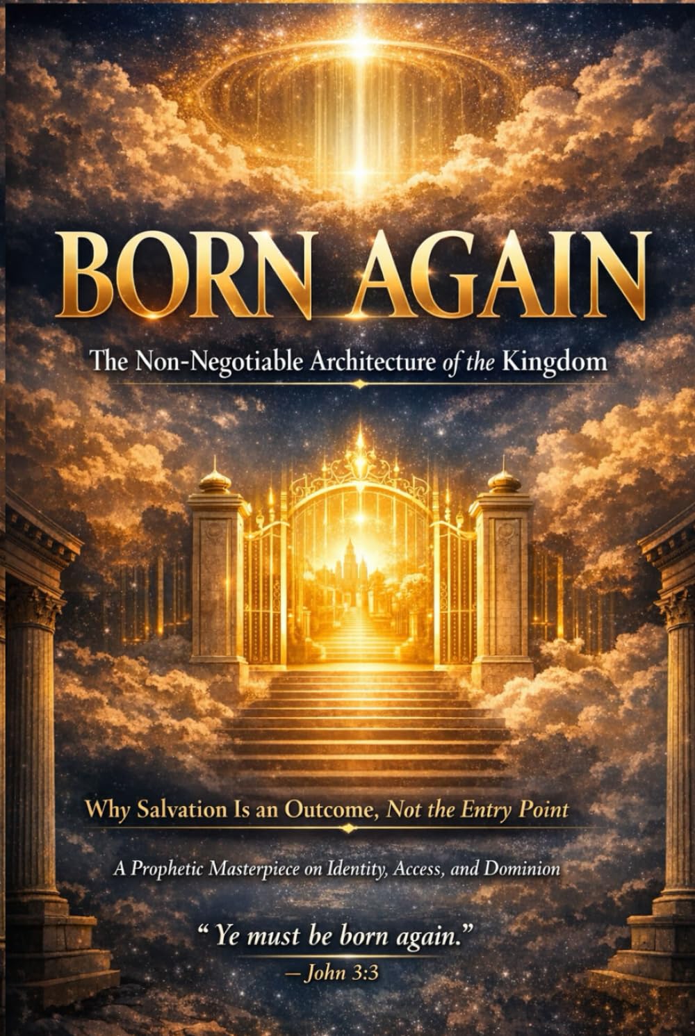 BORN AGAIN: The Non-Negotiable Architecture of the Kingdom: Why Salvation Is an Outcome, Not the Entry Point (BORN AGAIN — THE KINGDOM DESIGN SERIES)
