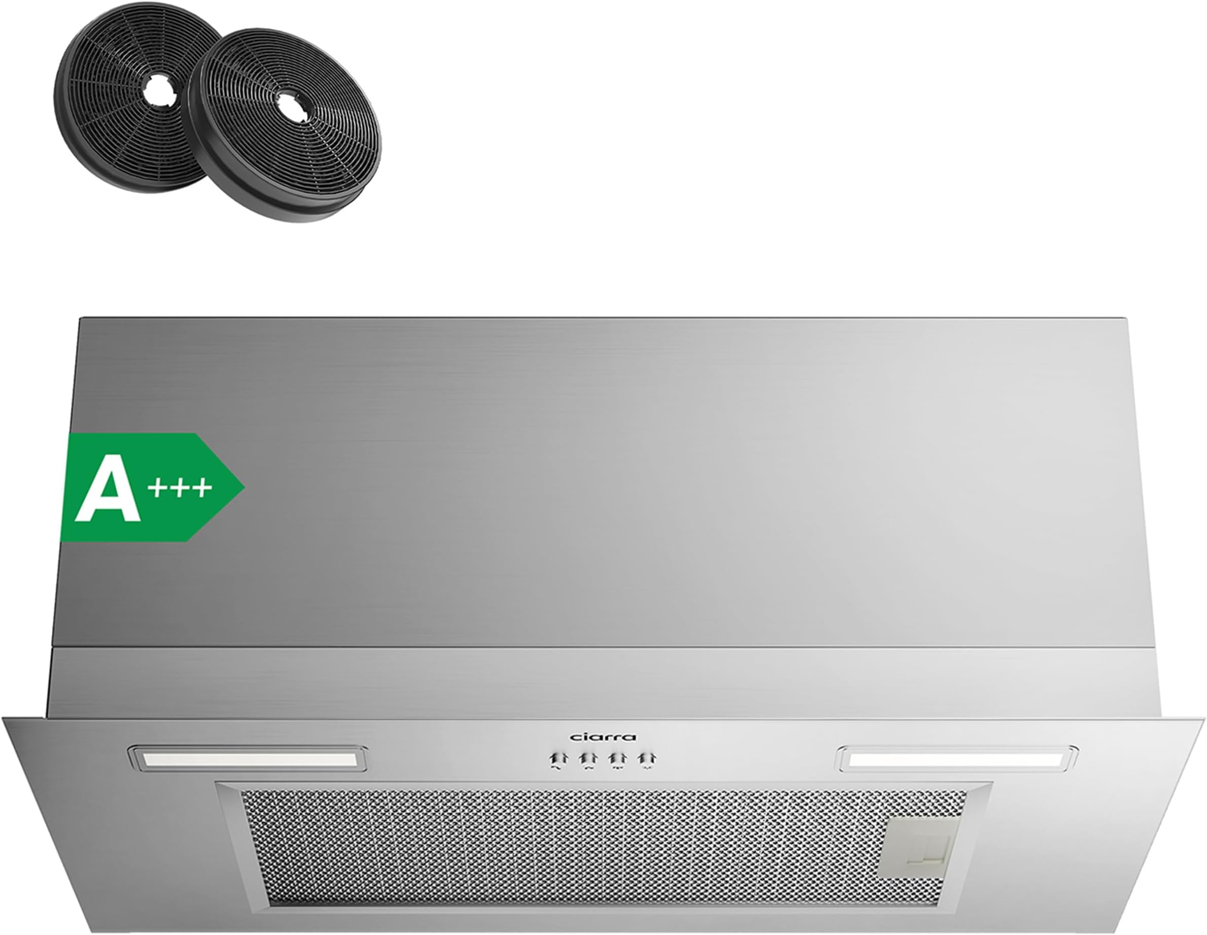 INKA SMART C/33 NEW - Cappaspirante Sottopensile Grigia 52 Cm Con Filtro Antigrasso - Foto 11