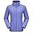 CAMEL CROWN Women Full Zip Fleece Jackets with Pockets Soft Polar Fleece Coat Jacket Sweater for Spring Outdoor Blue XXXL