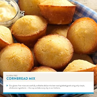 King Arthur Flour, Cornbread + Muffin Mix, Gluten Free, 14 Ounce (Packaging May Vary)
