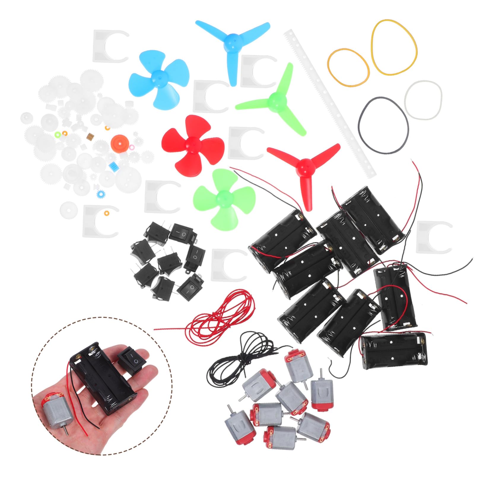 Kit de Experimentos Científicos de Física para Niños con Motor