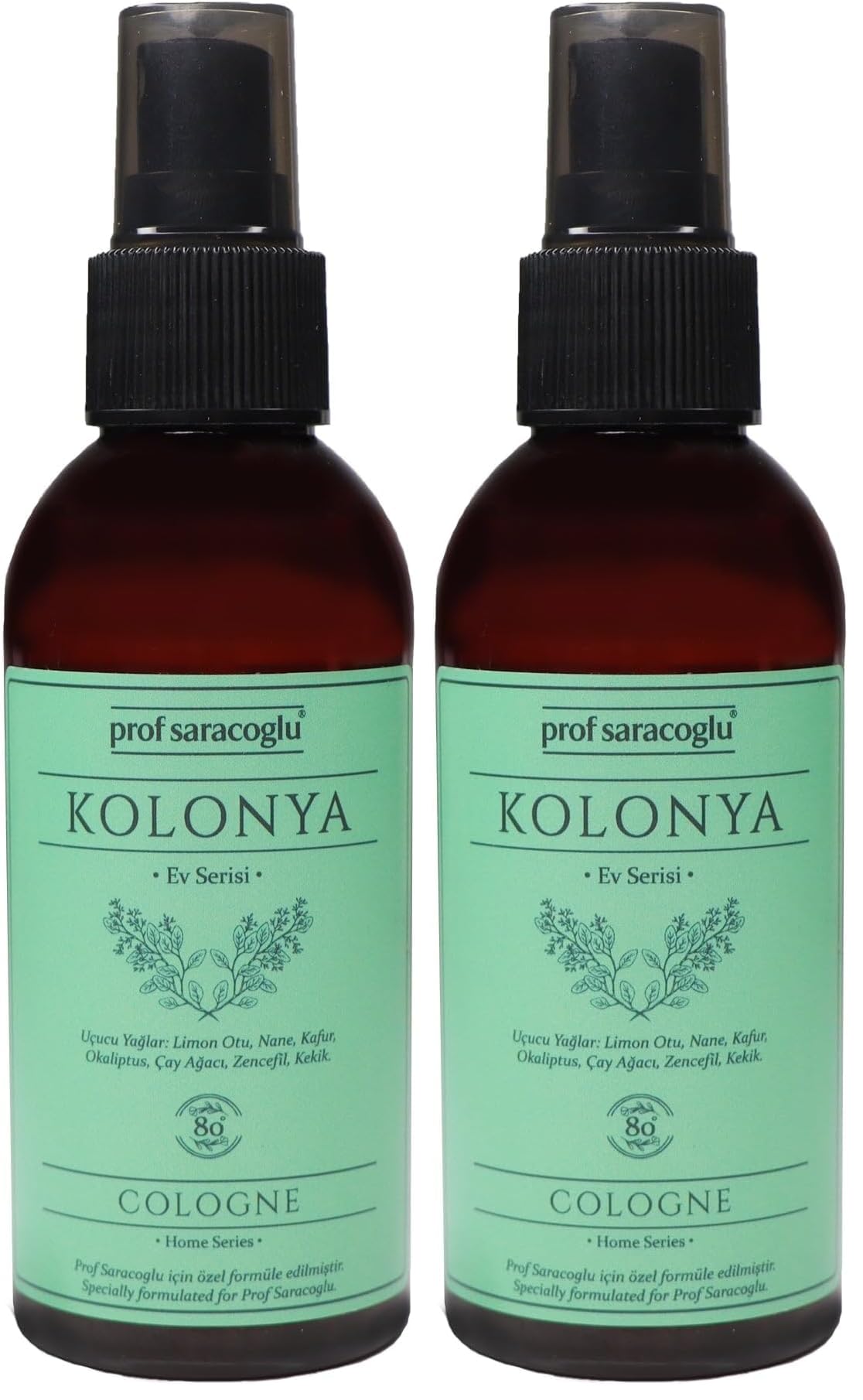 Prof Saracoglu Kolonya 150ml (2 paketi)
