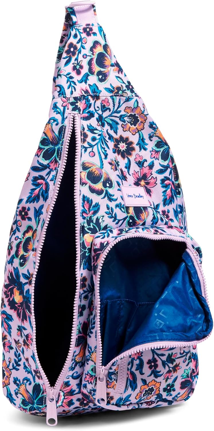 Vera Bradley Recycled Lighten Up Reactive Sling Backpack