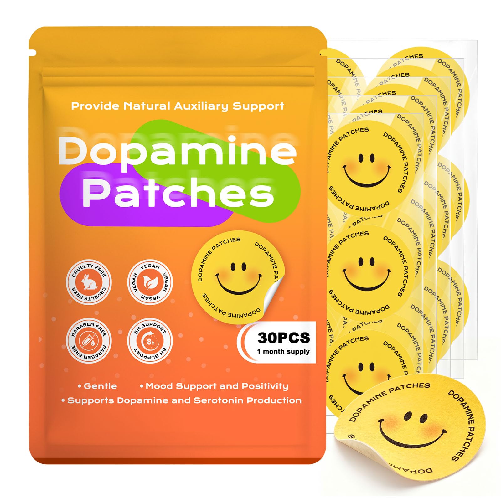 Dopamine Patches Extra Strength-30 PCS
