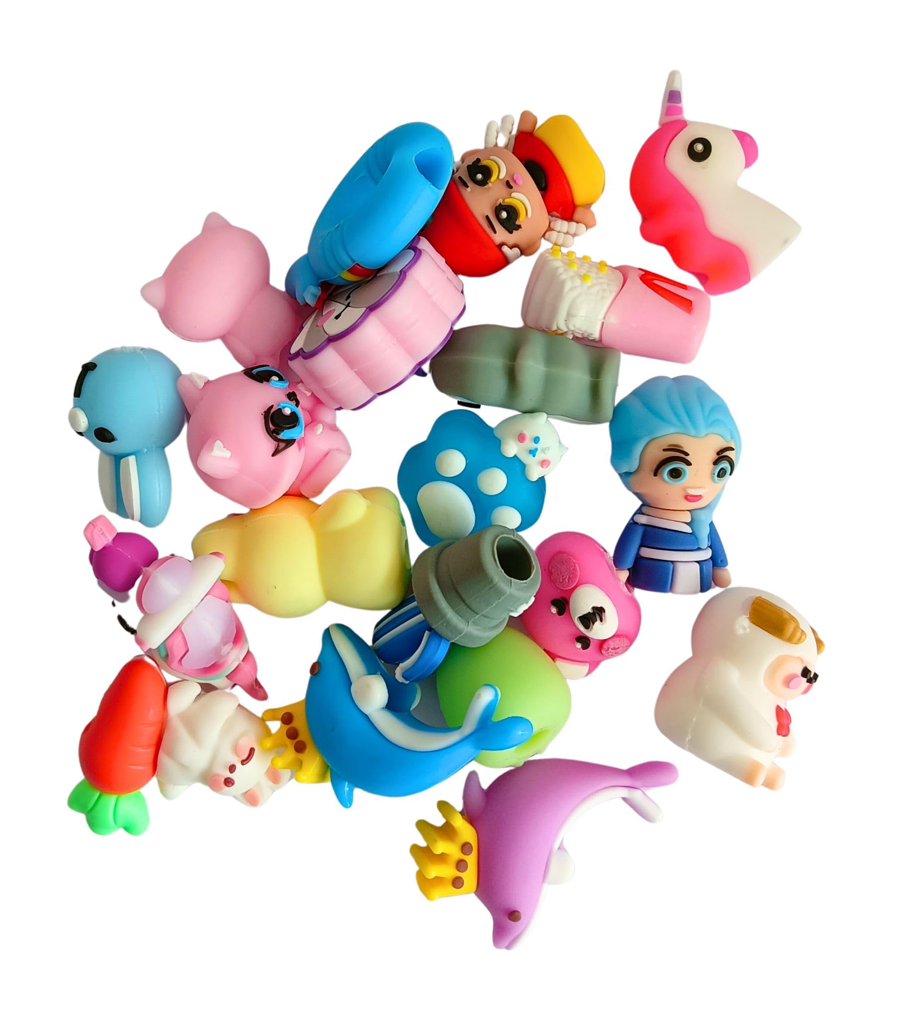 Cute Animal Pencil Toppers - 10 Random Designs -2 Cute Animal Pencil Toppers - 10 Random Designs -2