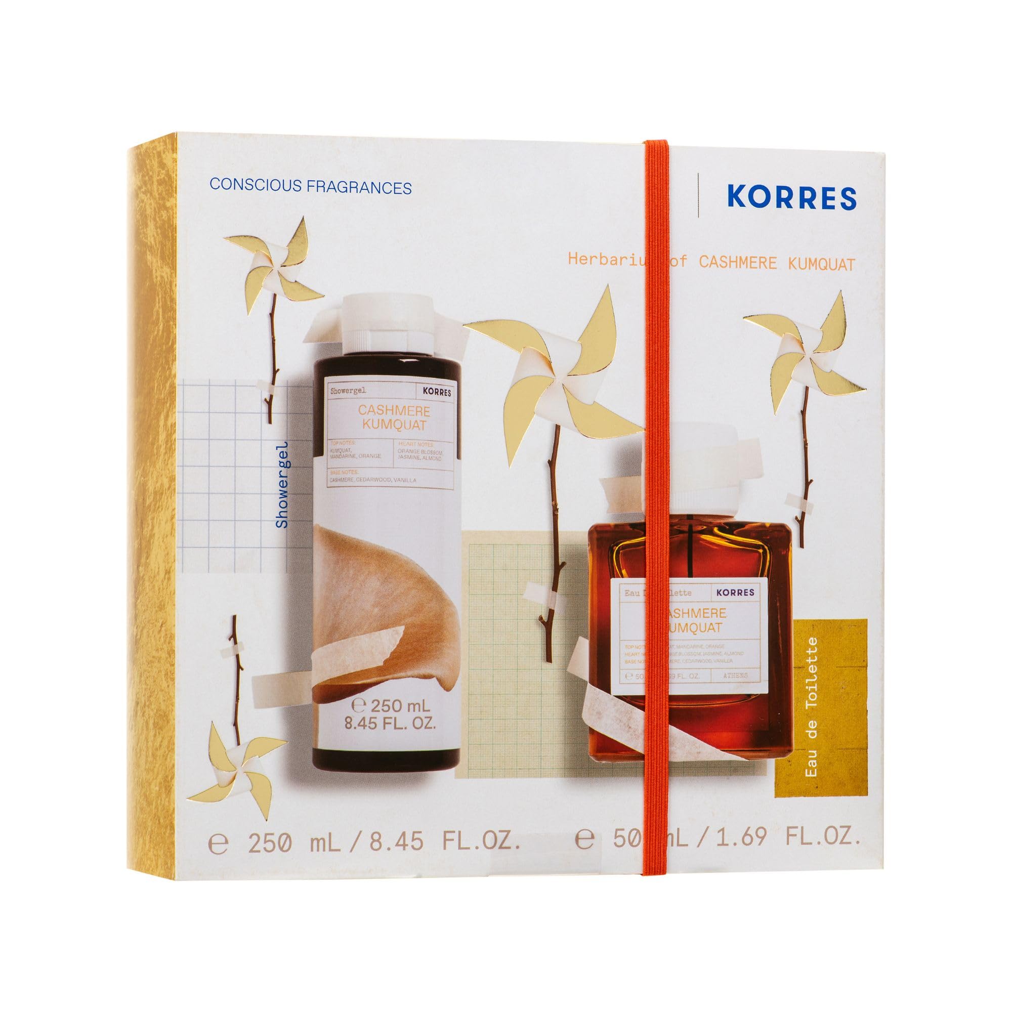 KORRES Cashmere Kumquat Eau de Toilette and Shower Gel Value Set