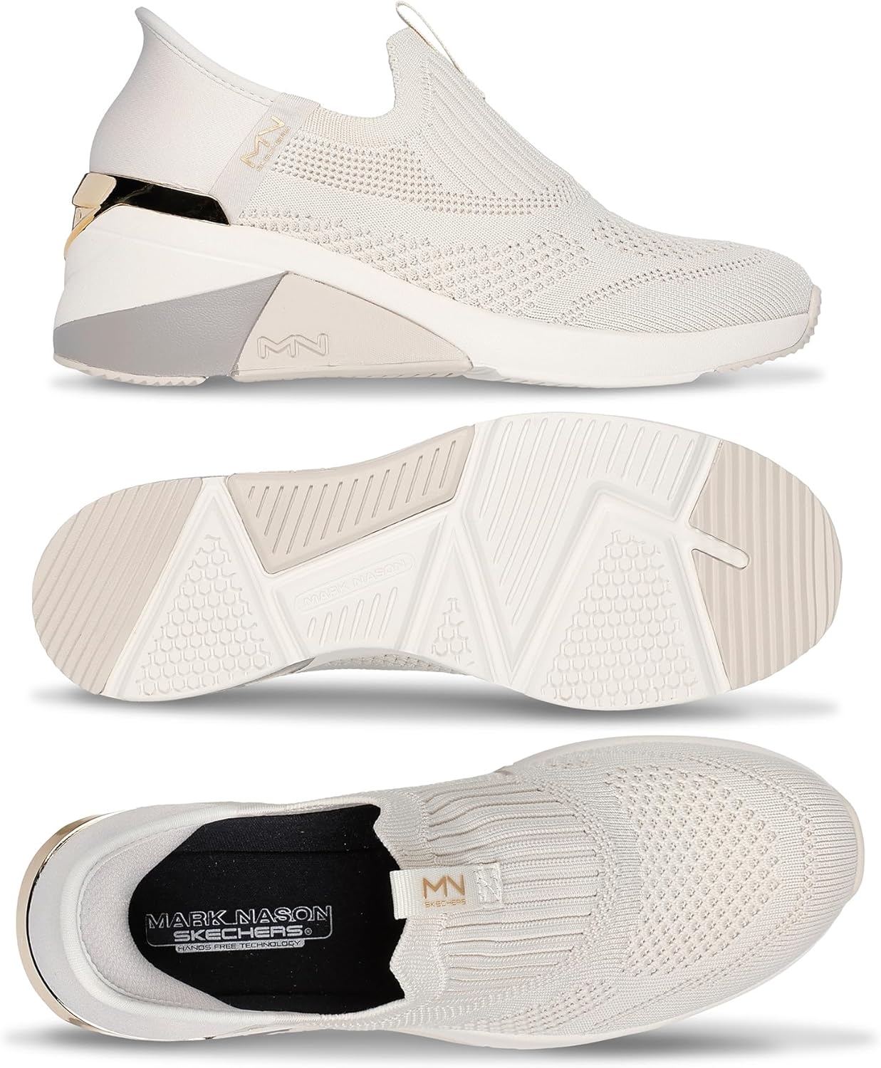 Skechers Women's A-Wedge - Crecent Hands Free Slip-ins Shoes - Image 6