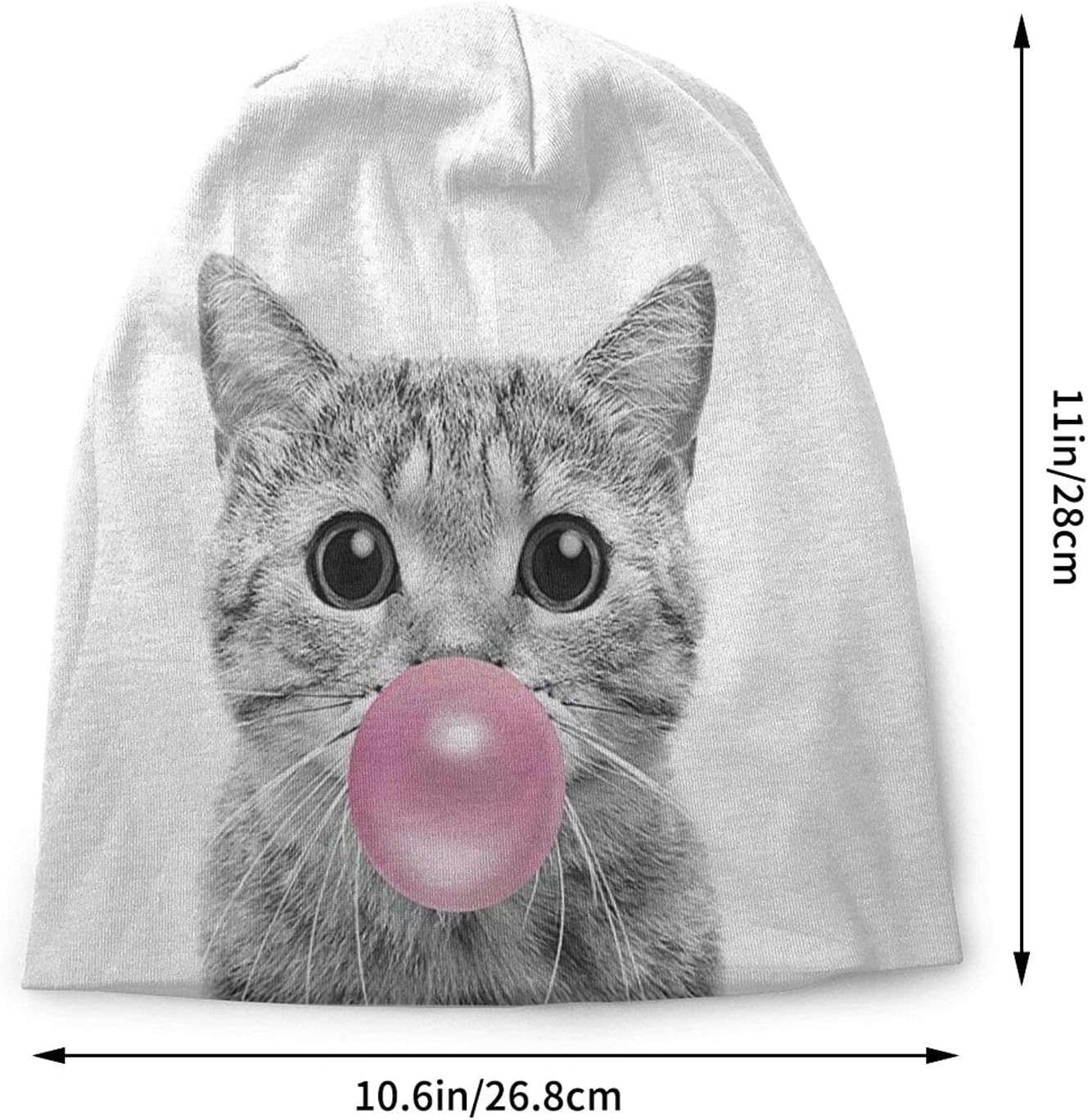 Baggy Slouchy Beanie Chemo Hat Cancer Headwear Knitted Hats Scarf Nightcap for Women Men - Image 2