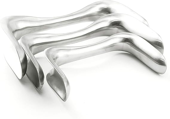 Set Of 3 Sims Speculum Stainless Steel