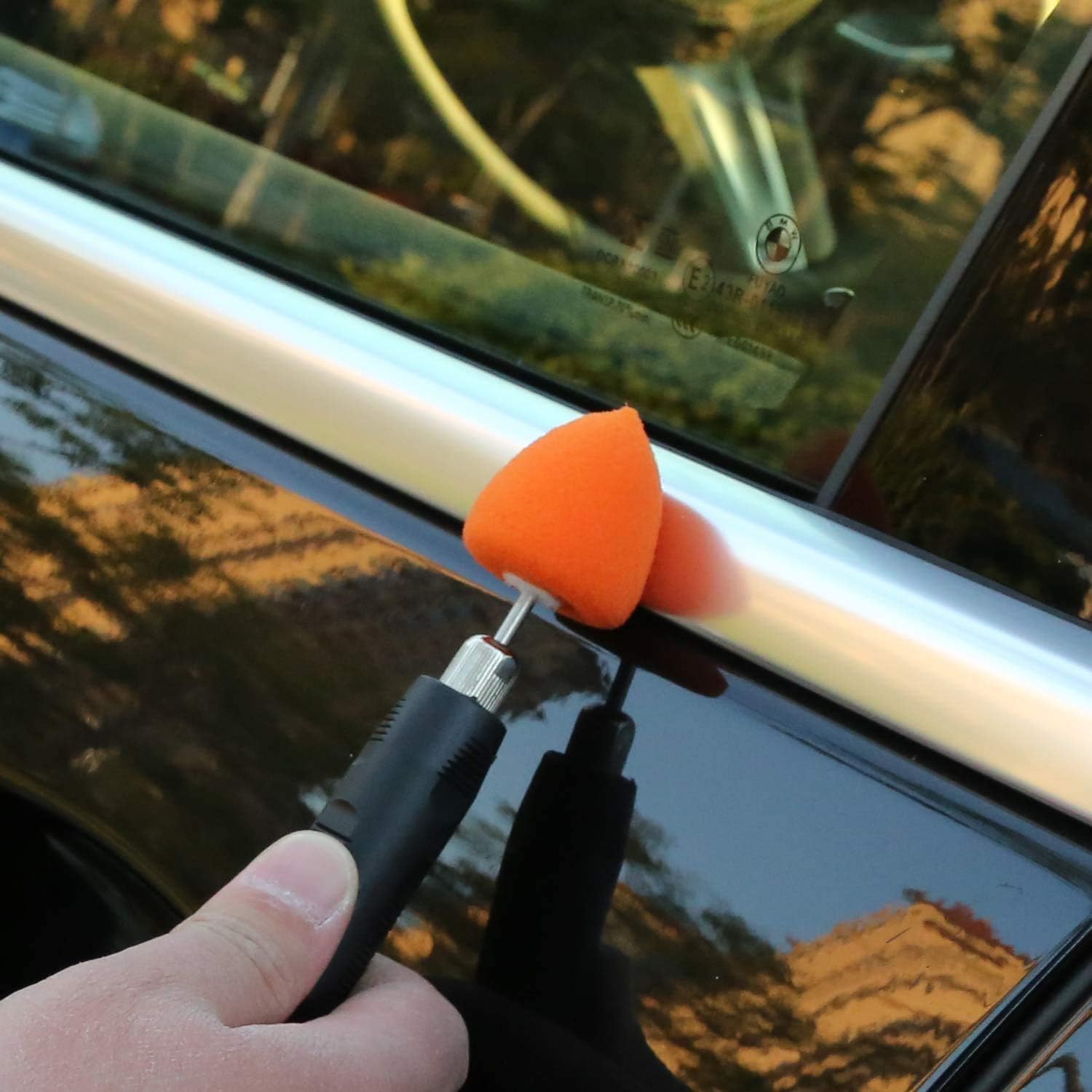 Mini Buffing Polishing Pads, 16Pcs Mini Detail Polisher Pads Use On Rotary Tools,Cordless electric drill, Mini Polisher Tool for Tight Area Detailing Polishing Waxing And Sealing Glaze -HTDEPMIXUS : Automotive