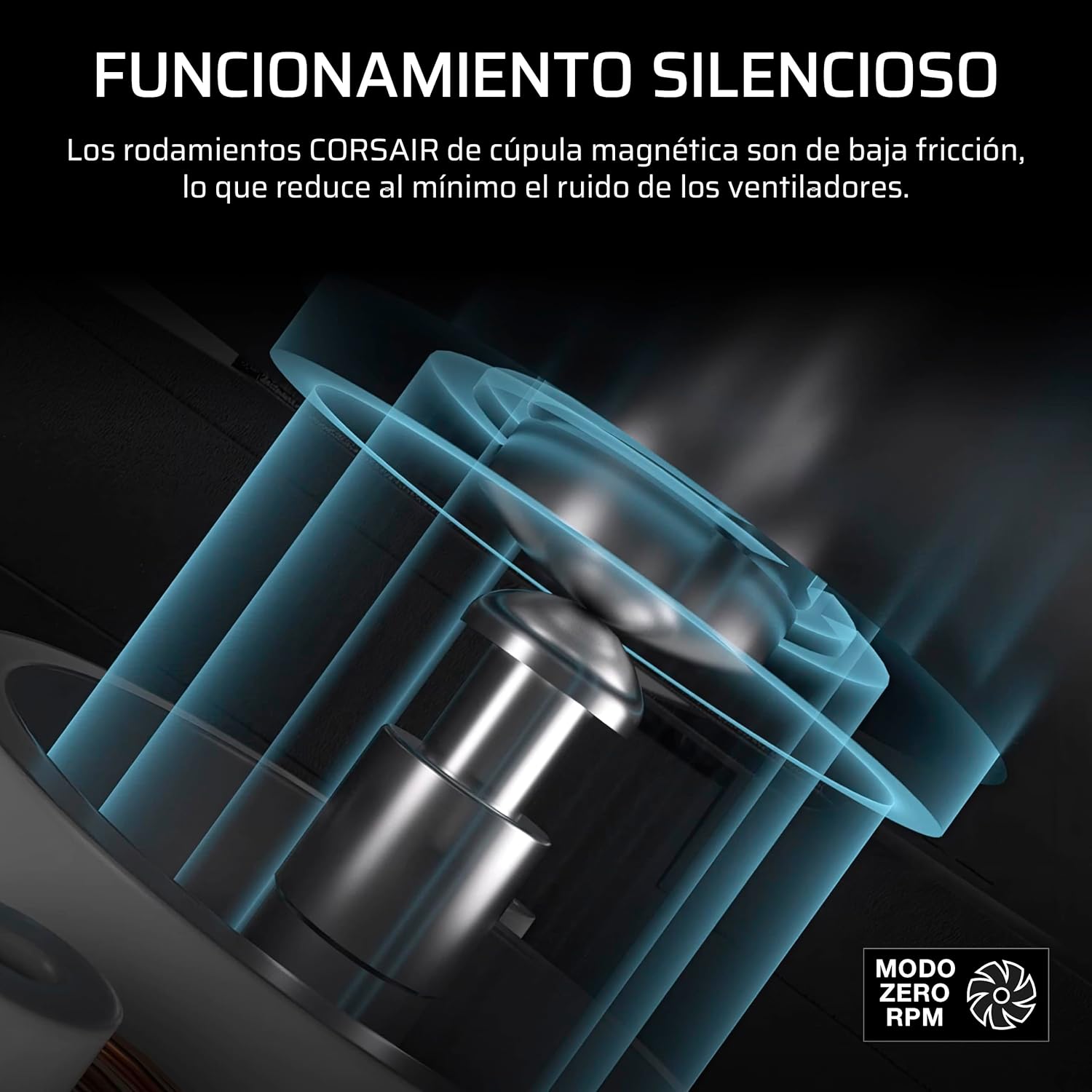 CORSAIR Nautilus 240 RS Refrigeración Líquida de CPU – 240mm AIO – Bajo Nivel de Ruido – Conexión Directa a la Placa Base – Intel LGA 1851/1700, AMD AM5/AM4 – 2X RS120 Ventiladores Incluidos – Negro 6