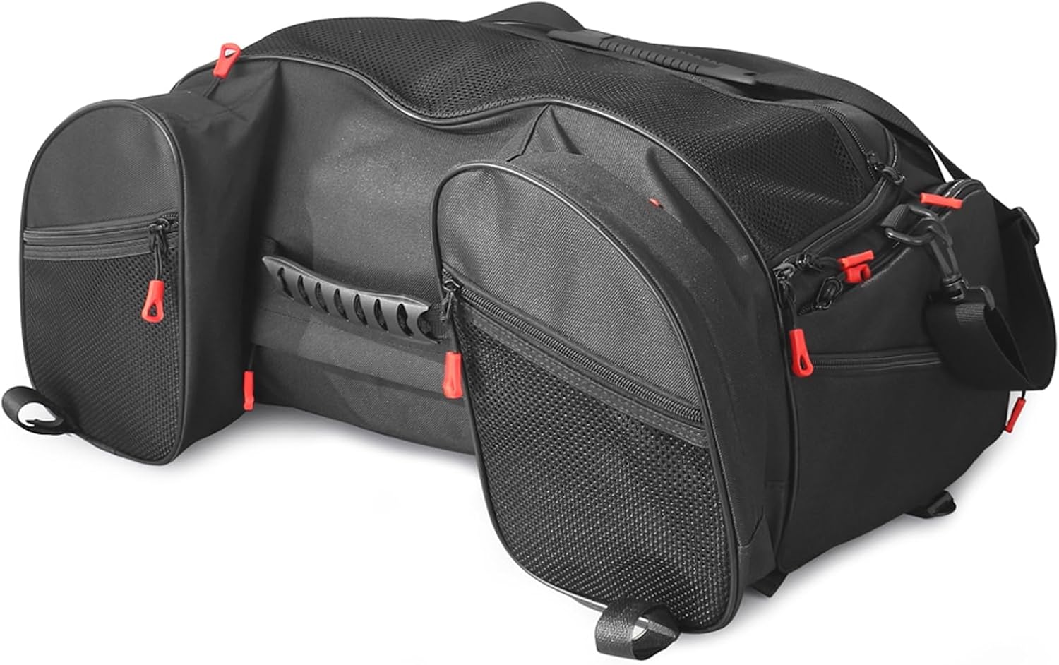 Motorcycle Trunk Luggage Rack Bag Compatible with Honda Goldwing Gold Wing GL1800 GL1500 GL 1800 GL 1500 Weather Resistant Travel Bag Tour Trunk Tail Luggage Panniers Top Bag Cases for GL1800