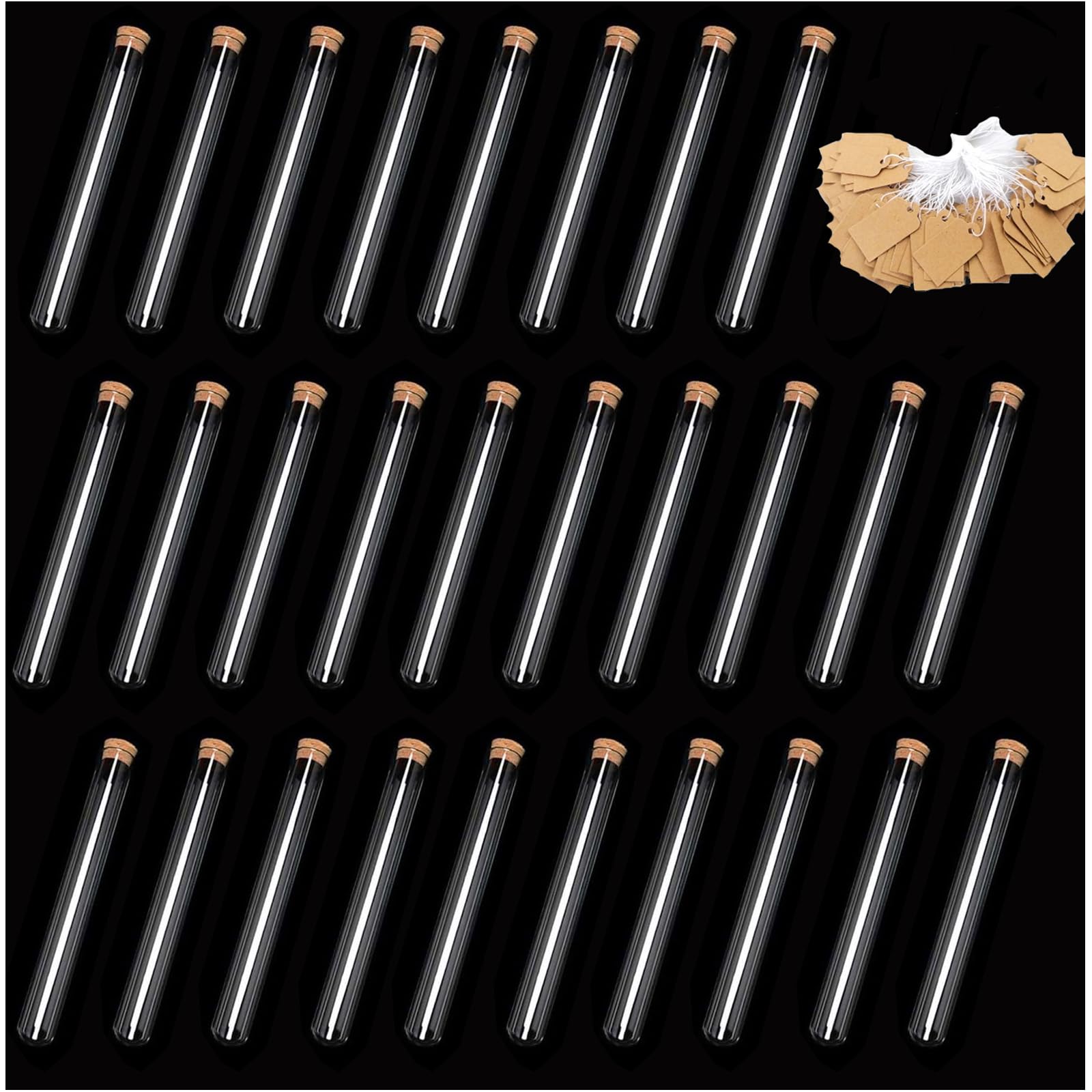 Provette Portaconfetti,Dancepandas 50PCS 16 * 100mm Provette