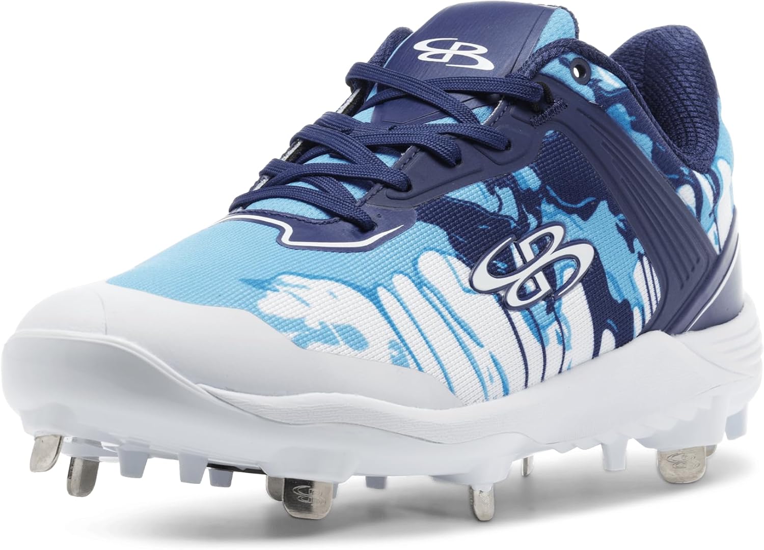 Boombah Viper Men's Metal Cleat - Graffiti Drip - Multiple Color Options - Multiple Sizes
