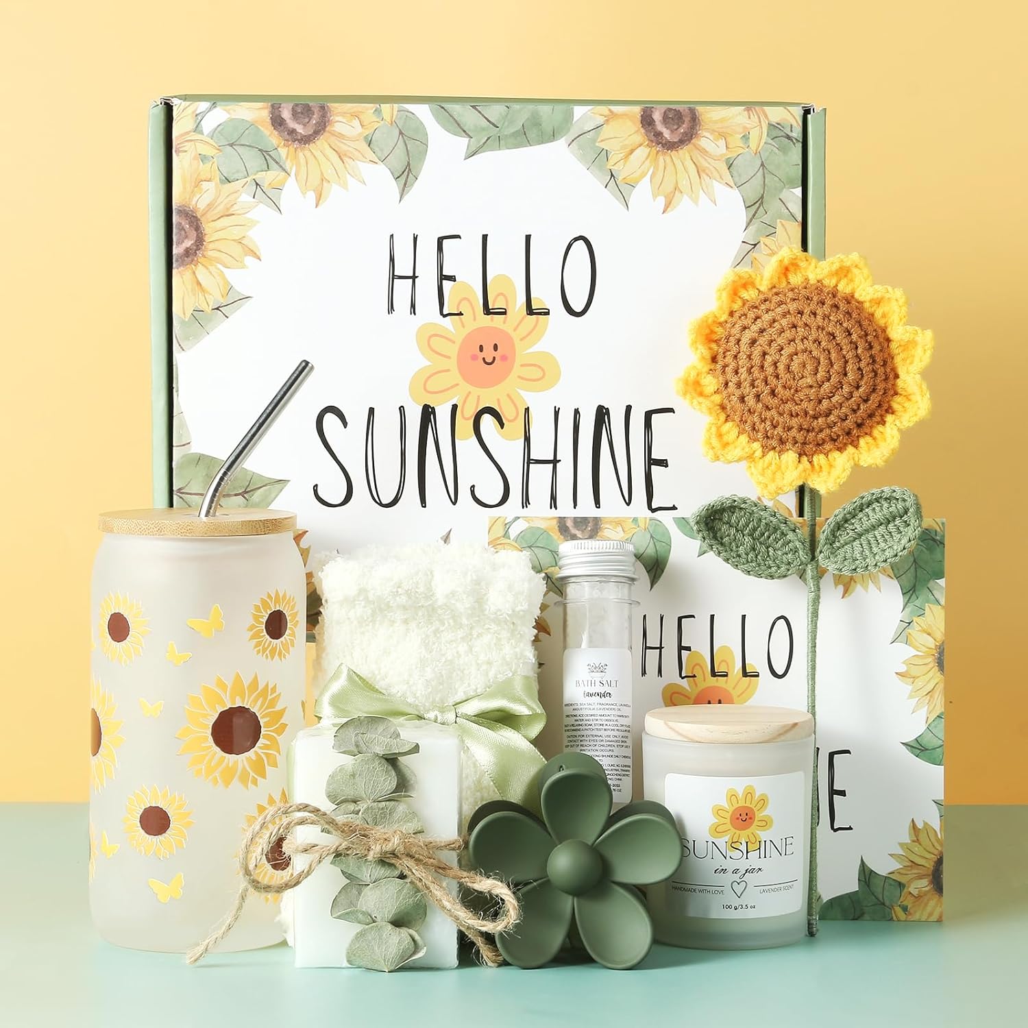 christmas gift baskets for women - cozy socks and hair clip