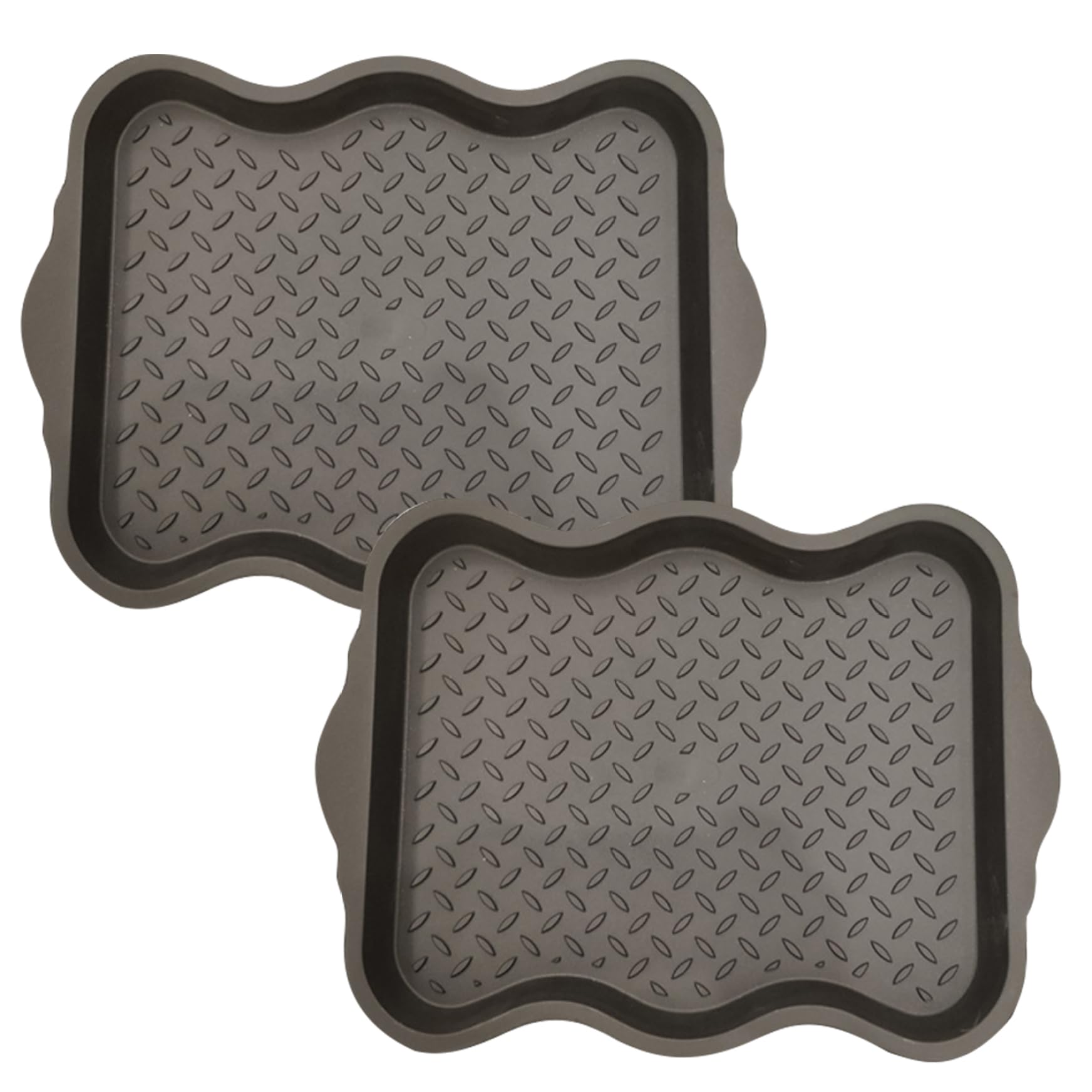Tapis à Chaussures Ondulés Antidérapants et Imperméables Intérieur - 8