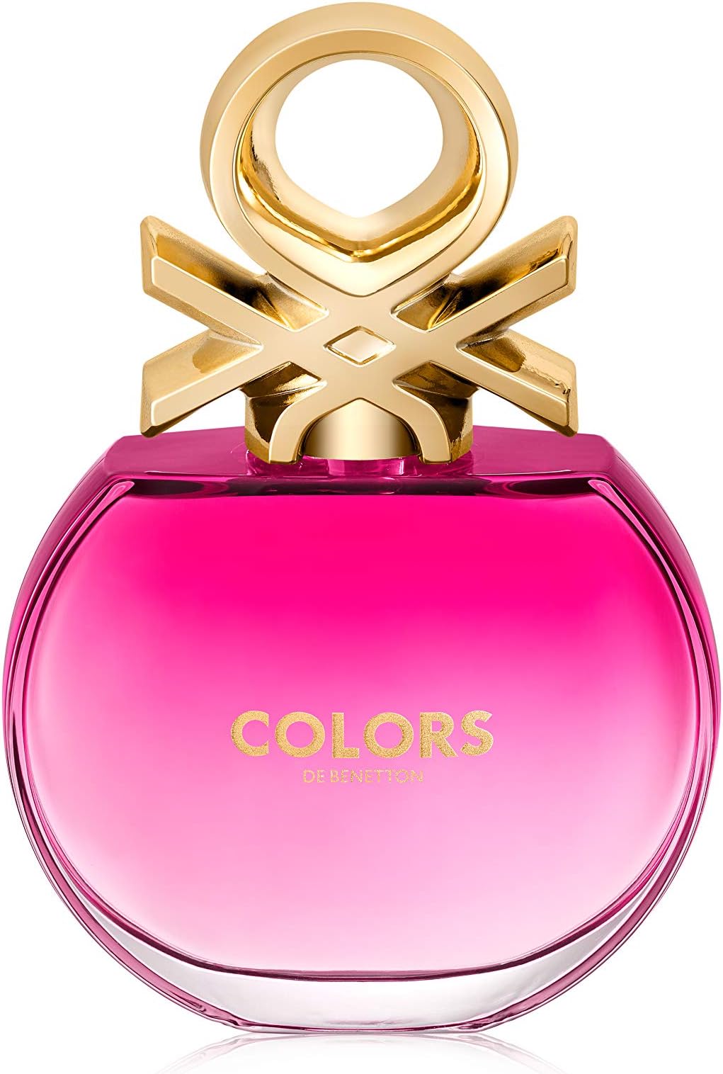Benetton Colors Eau De Toilette Spray for Women, Pink, 2.7 Ounce