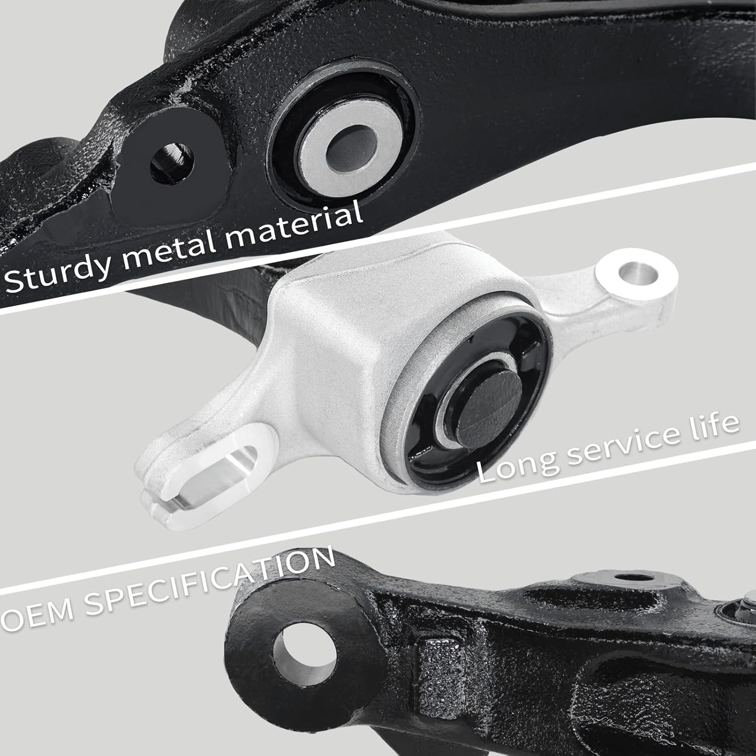 POWERGEAR 16PCS Suspension Kit Upper Lower Control Arm Ball Joint Sway Bar Link Tie Rod End Fit for 2011-2015 Dodge Durango Jeep Grand Cherokee Suspension Kit RK642831 RK642830 RK621608 RK621607