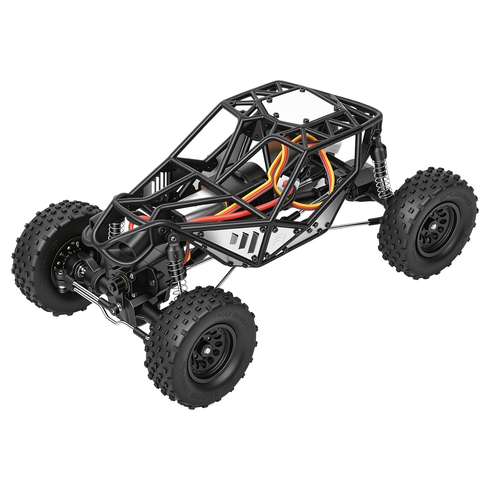 Orlandoo Hunter 1/32 Mini Pipe-Climbing RC Car, Fast RC Cars for Adults, PUBG Buddy RC Truck Off-Road KIT Mini RC Drift Car OH32X01 DIY Unassembled Kit