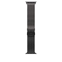 Apple Watch Band - Loop in maglia milanese - 49 mm - Nero - Small