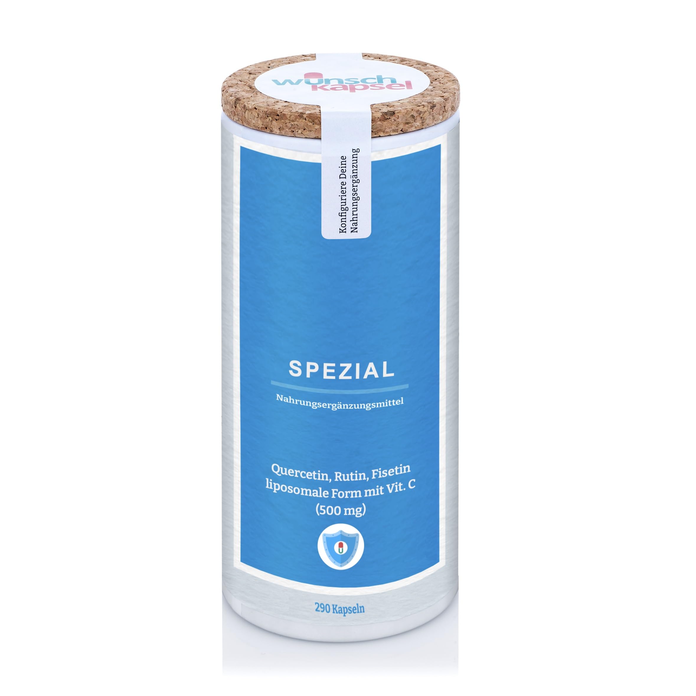 Spezial Quercetin, Rutin, Fisetin in liposomaler Form mit Vitamin C, 290 Kapseln