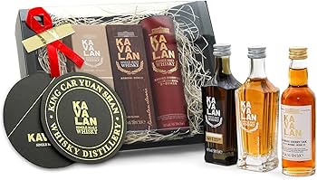 Amazon.co.jp: 台湾 ウイスキー カバラン ミニチュア 3本 ギフトセット