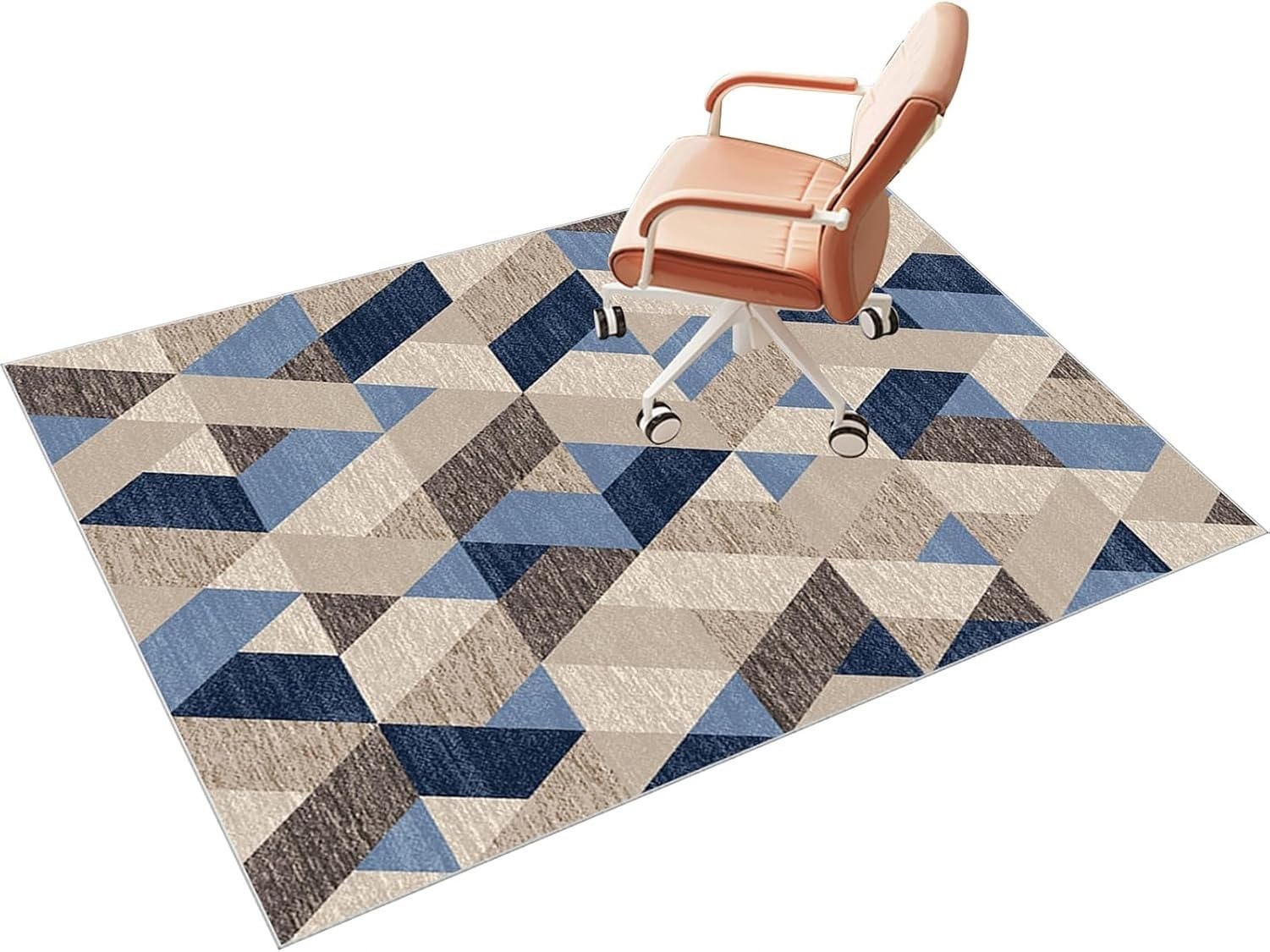 Tapis de Sol Protection Chaise de Bureau Sol Dur, Color-1591a, 120 x 170 cm