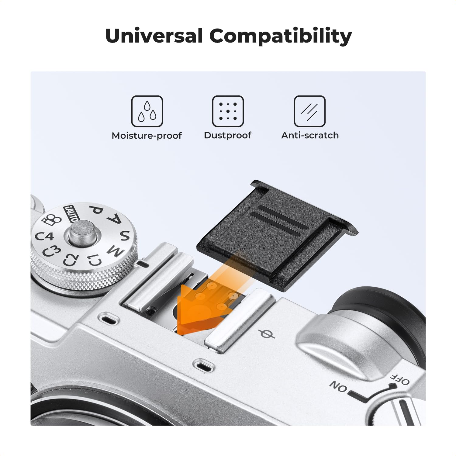 K&F Concept Przednia pokrywa korpusu i tylna osłona obiektywu dla D5; D6; D500; D610; D750; D780