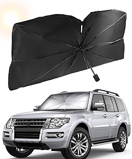 Car Windshield Sunshade Umbrella,Car Sun Shade Windshield,Foldable Car Sunshade Umbrella for UV Ray Block Sun Heat Protection,Car Front Window Heat Insulation Protection for Car SUV Truck