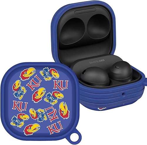 Miniatura 6 de AFFINITY BANDS Kansas Jayhawks Camo HDX - Funda compatible con Samsung Galaxy Buds Pro Camo,Champion Series,Clásico,Kansas Jayhawks,2-Kansas