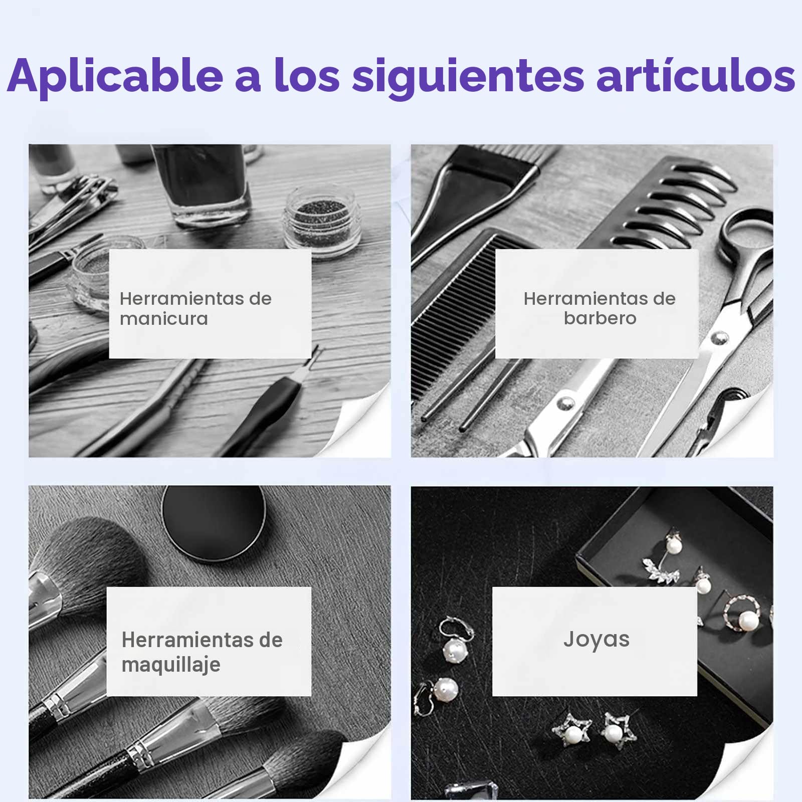 Esterilizador UV, armario de desinfección UV, caja desinfectante con temporizador, bandeja de esterilización de 2 niveles, gran capacidad de 8L, para manicura, salón, odontología
