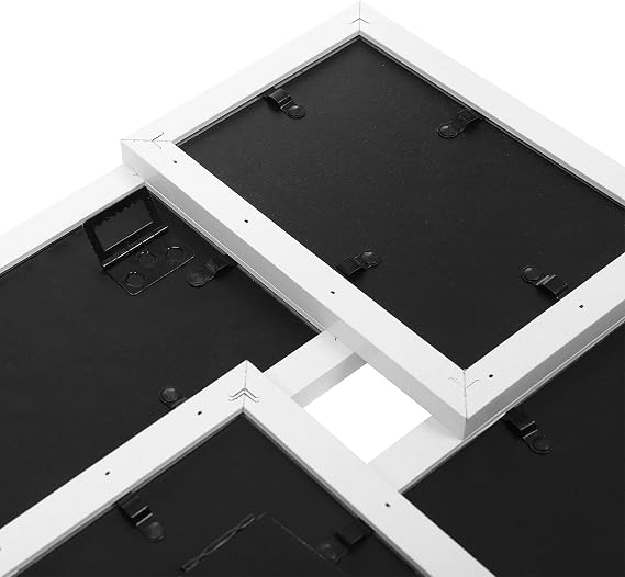 SONGMICS 4 fotoğraf için resim çerçevesi kolajı, 10 x 15 cm RPF25WT