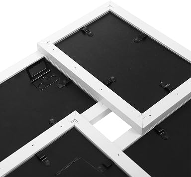 SONGMICS 4 fotoğraf için resim çerçevesi kolajı, 10 x 15 cm RPF25WT