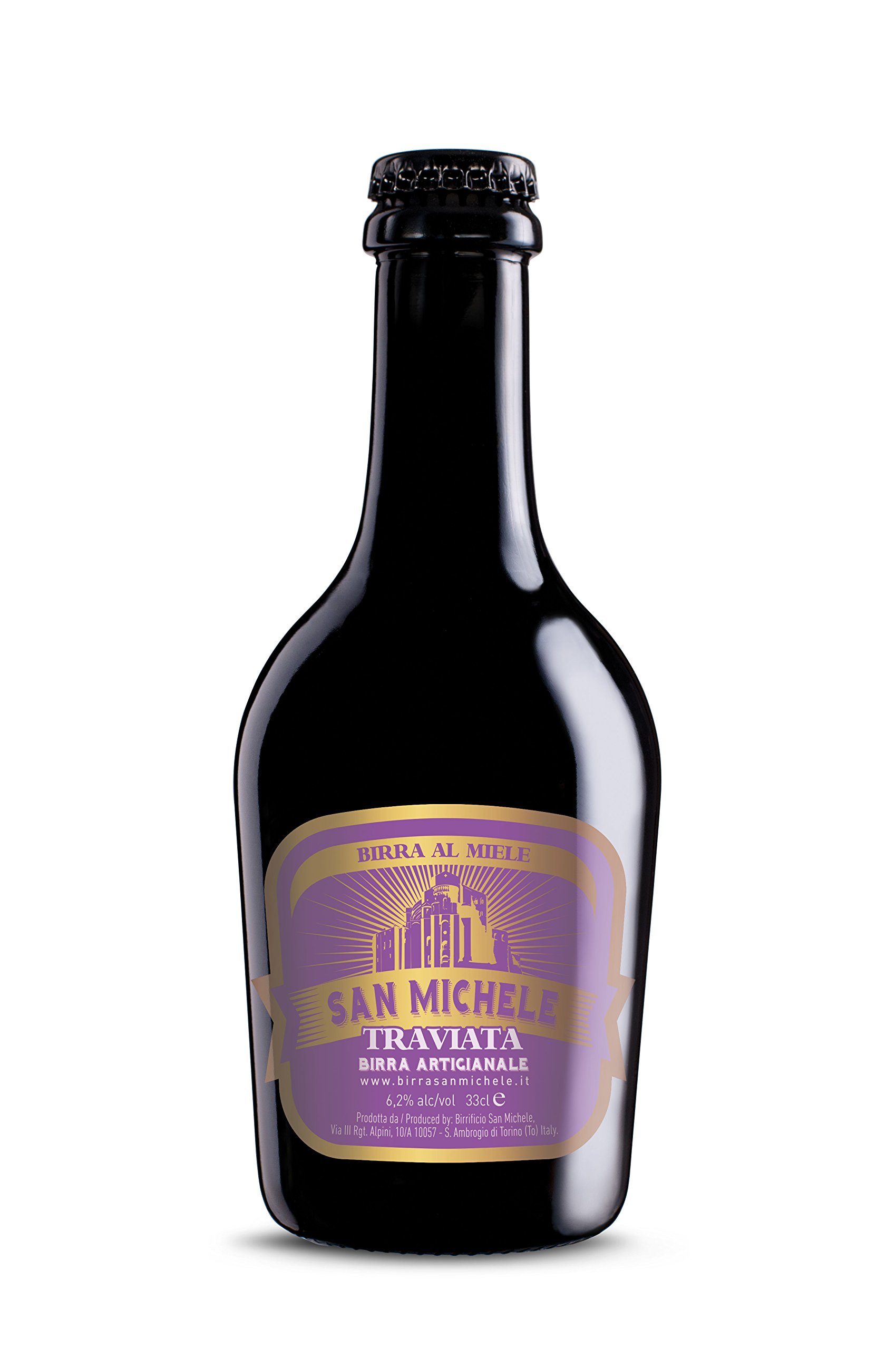 Birra Artigianale San Michele "Traviata" - Stile Honey - alc. 6,2% Scatola 12x0,33L.