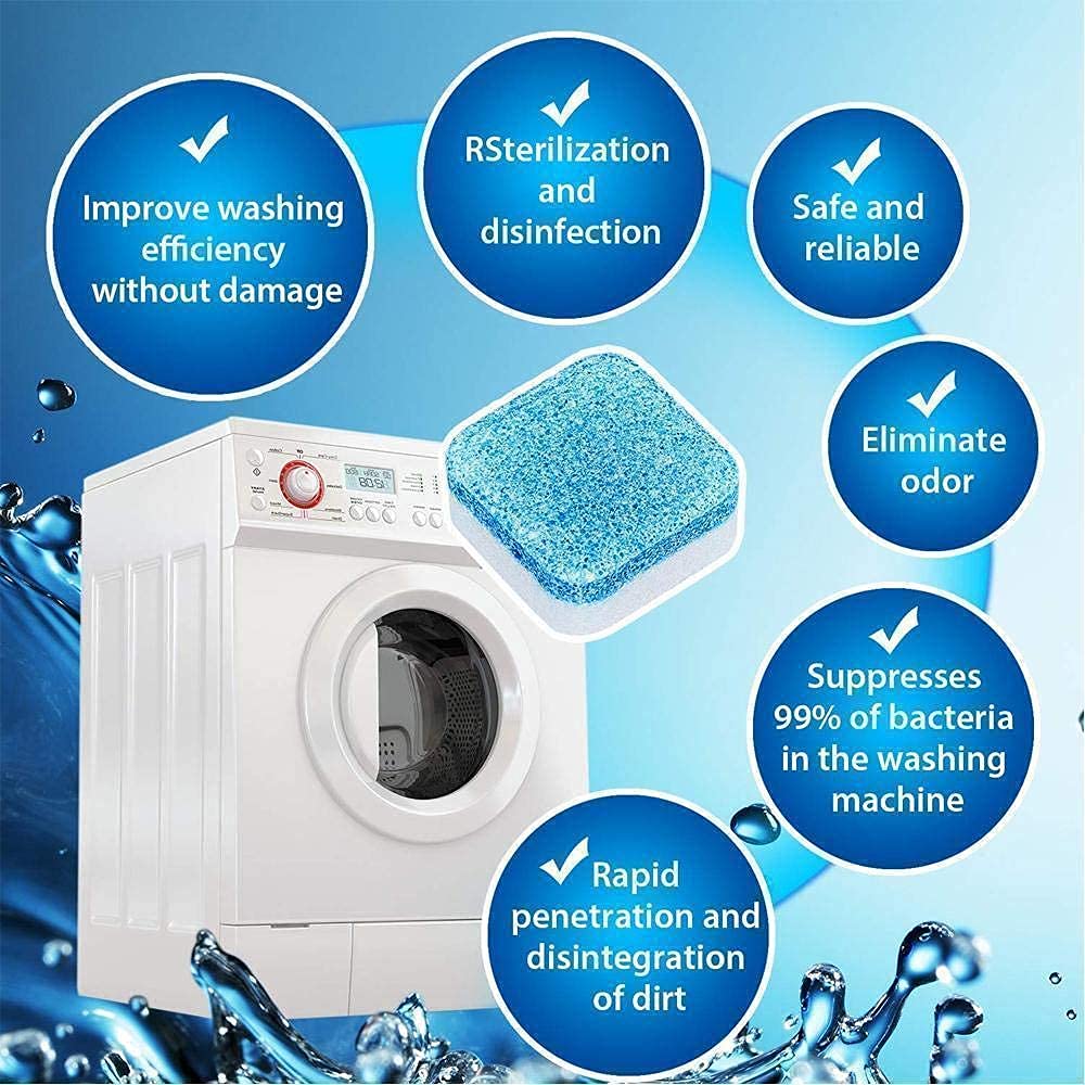 Antibacterial Washing Machine Cleaner (Pack of 6) 4 71t6PJ2h7vS. SL1000