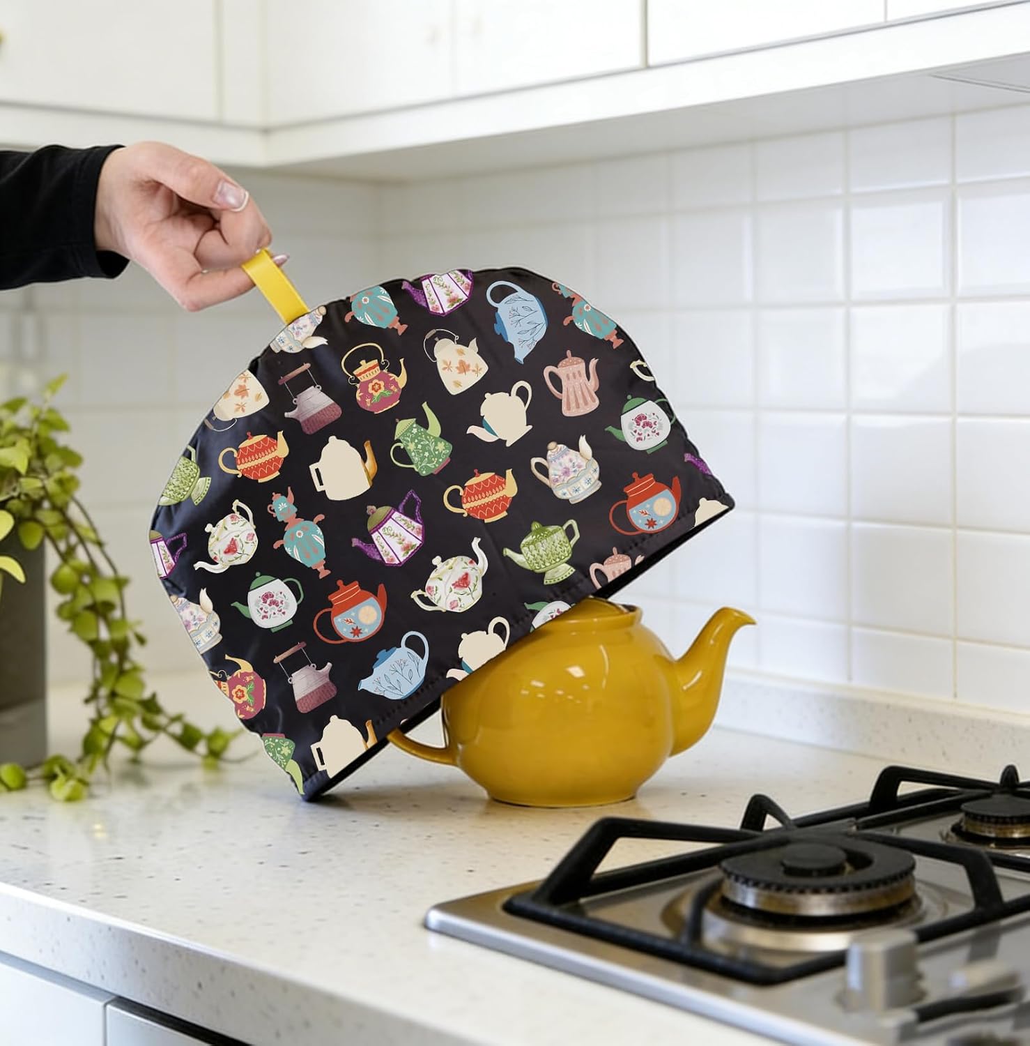 CHOORO Tea Drinker Gift Teapot Cozy Teapot Kitchen Decor British Tea Themed Party Decorations