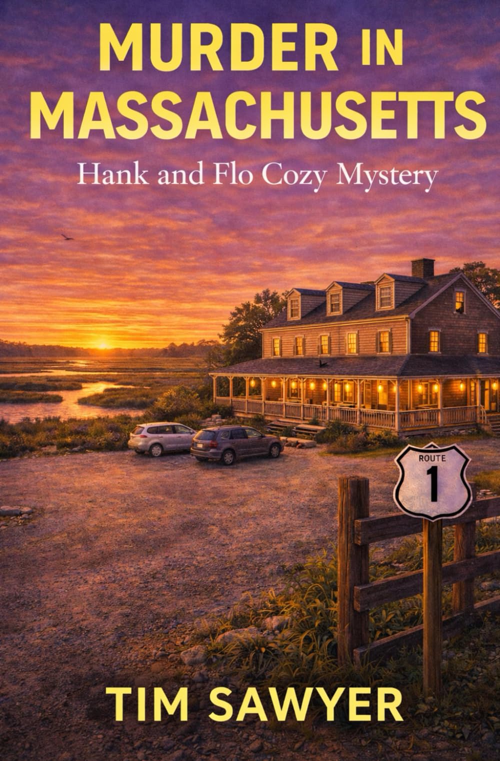 Murder in Massachusetts: Hank and Flo Cozy Mystery: 9 (Hank and Flo Route 1 Cozy Mystery)