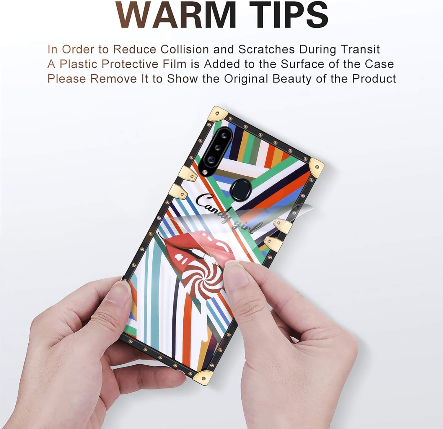 Buy Coolden For Galaxy 0s Case Square Glitter Edges Stylish Luxury Totem Pattern For Women Girls Protective Corner Soft Slim Tpu Shell Cover For Samsung Galaxy 0s Candy Girl Online In Indonesia