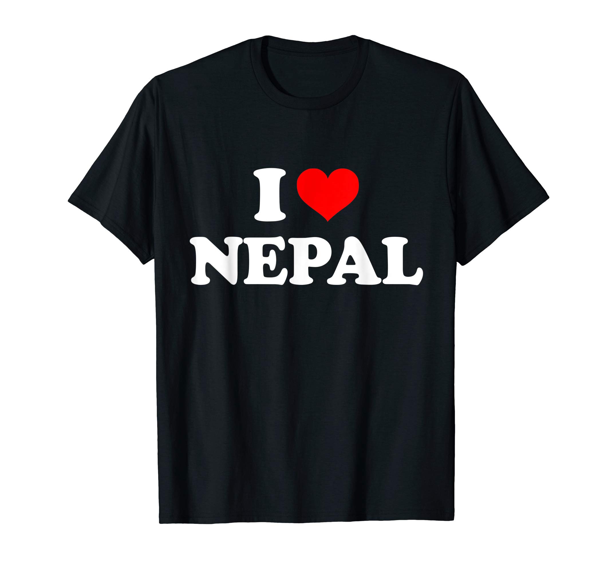Born in Nepal apparelNepal - I Heart Nepal - I Love Nepal T-Shirt