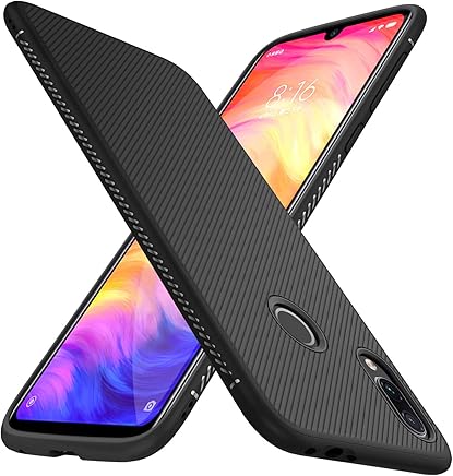 iBetter para Xiaomi Redmi Note 7 Funda, Fina de Silicona Funda, para Xiaomi Redmi Note 7 / Xiaomi Redmi Note 7 Pro Smartphone. Negro iBetter para Xiaomi Redmi Note 7 Funda, Fina de Silicona Funda, para Xiaomi Redmi Note 7 / Xiaomi Redmi Note 7 Pro Smartphone. Negro
