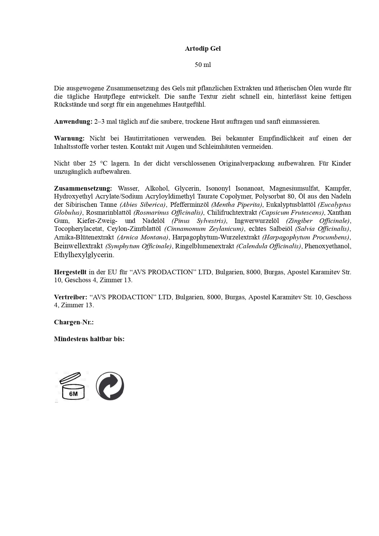 Premium – Teufelskralle, Beinwell & Arnika – Intensives Wärmegel mit Capsaicin zur Gelenk- und Muskelpflege – 50ml