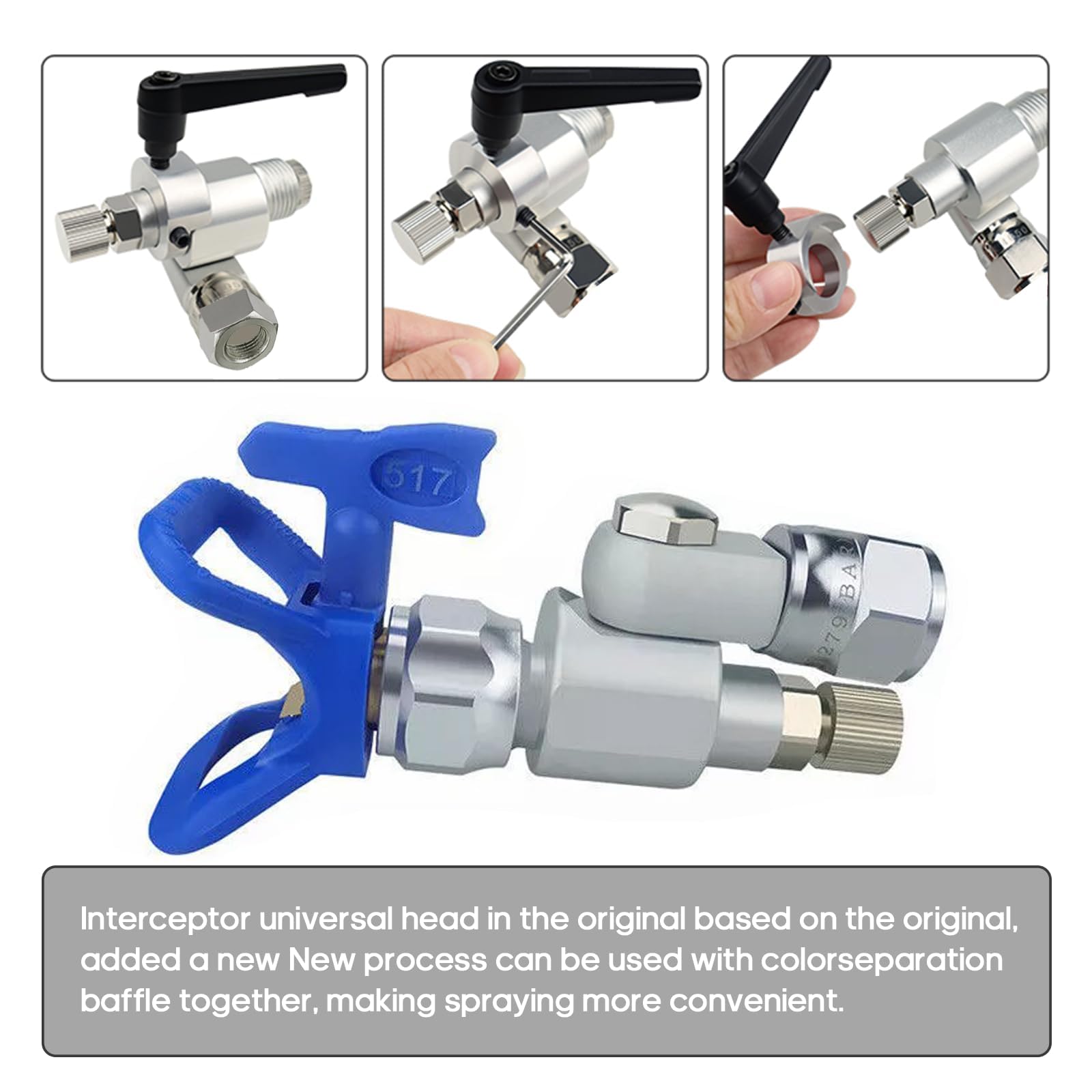 CleanShot Shut-off Valve 287030/287036 Swivel Joint for High