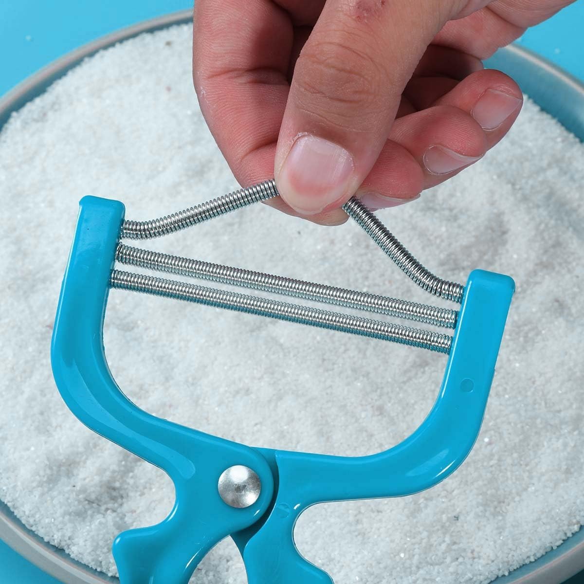 Supvox Depilatore Manuale Depilatore A Molla Per Depilazione Delicata Su Viso E Corpo 15X9X1Cm Per Uso Secco E Bagnato
