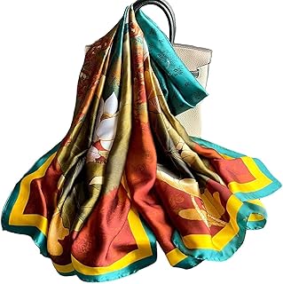 Acotavie Scarfs for Women Lightweight Fashion Scarves Print Floral Pattern Scarf Shawl Wraps (L03)