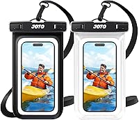 Vista 9 de Funda Joto impermeable, universal, resistencia al agua IPX8, para iPhone 12 Pro Max, 11 Pro Max, Xs Max, XR, X, 8, 7, 6S, Galaxy S20 Ultra, S10