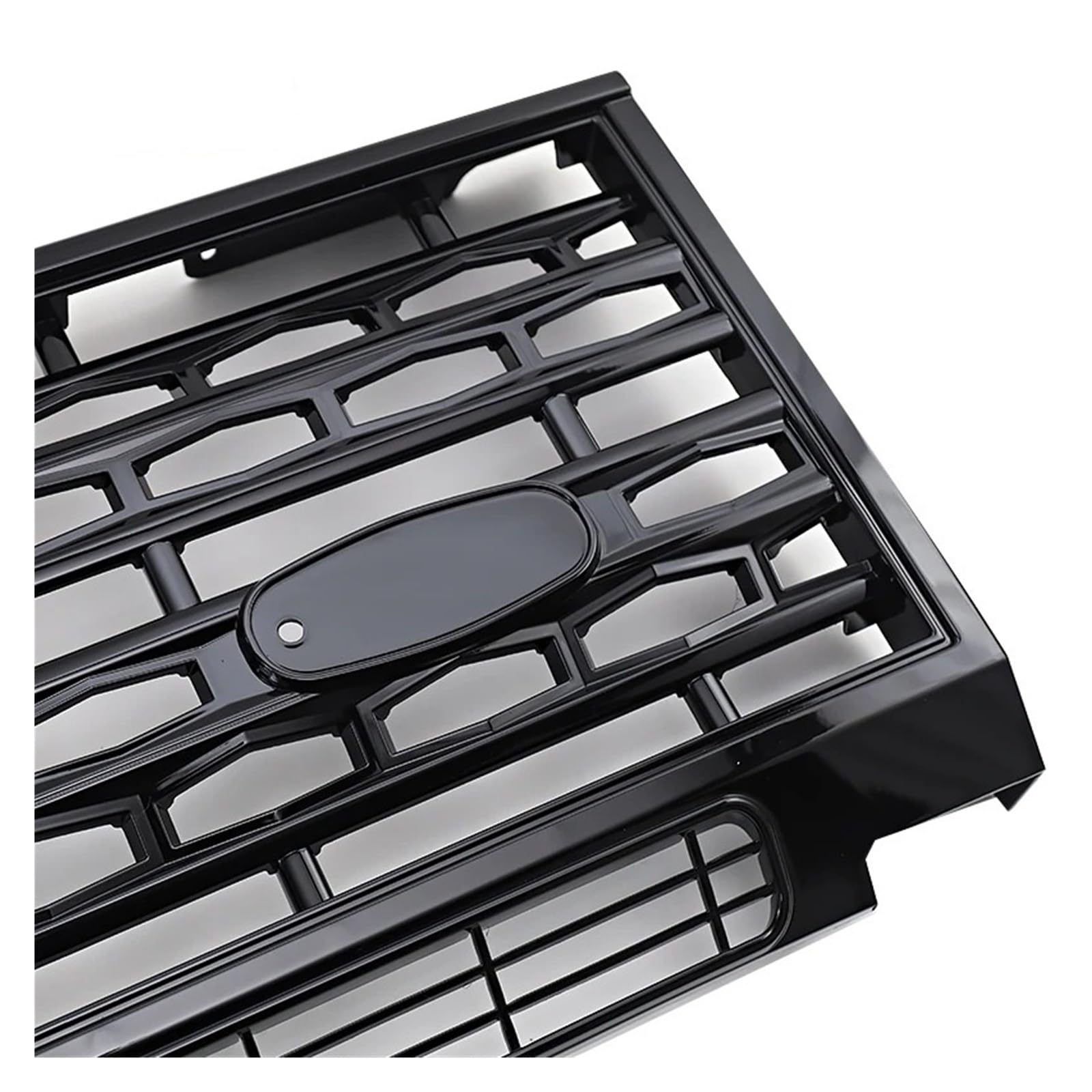 Griglia Anteriore Per Land Per Rover Per Defender 1998 1999 2000 2001 2002-2019 Paraurti Anteriore Griglia Gloss Nero Accessori Auto Griglie anteriori e per radiatori auto(A)