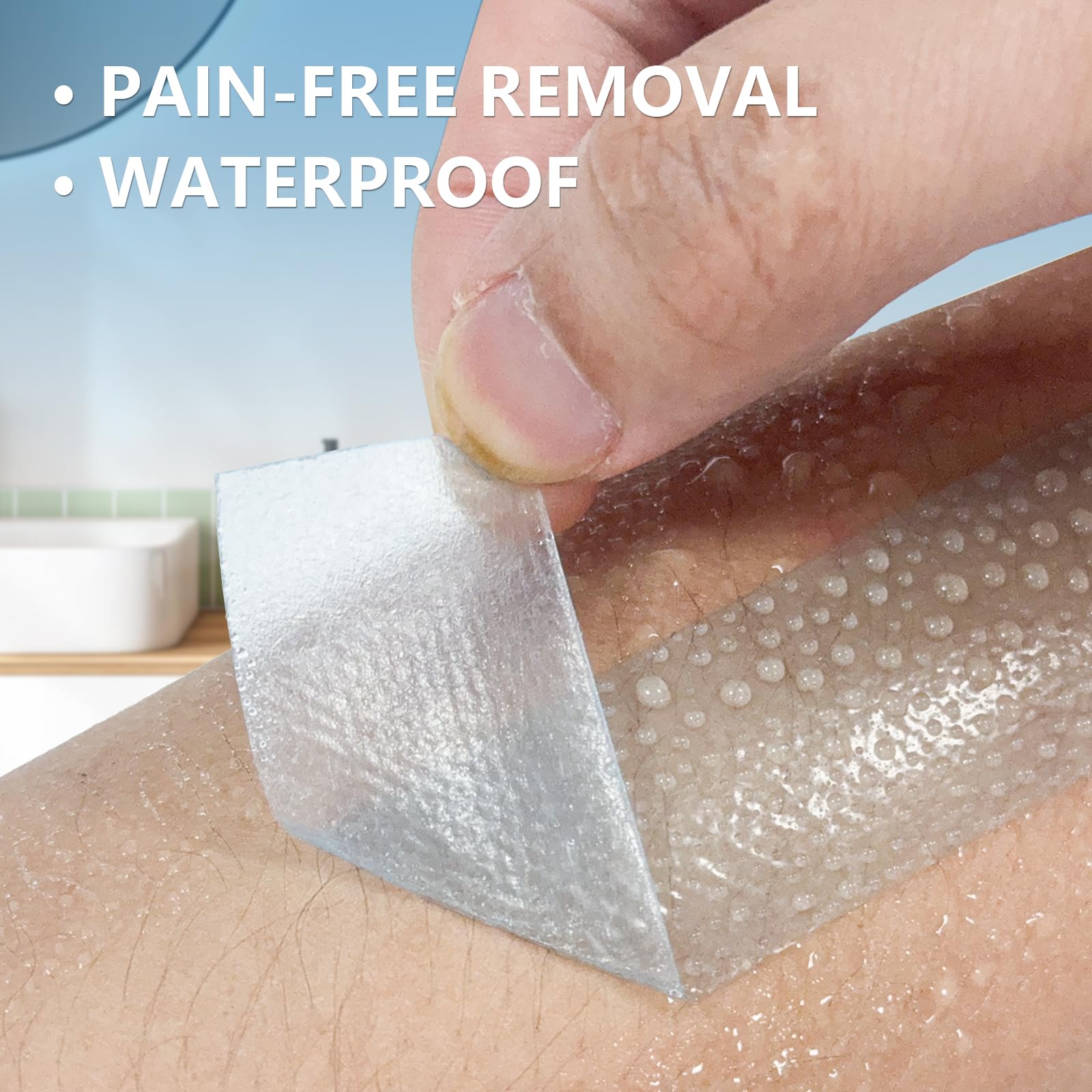 Ceeport Soft Silicone Tape for Skin, 1